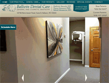 Tablet Screenshot of dentistinballwinmo.com